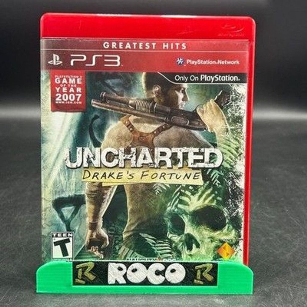 Uncharted: Drake's Fortune (Sony PlayStation 3 Greatest Hits, 2007) CIB